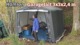 Garagetält 3x3x24 m  Hamron  Jula [upl. by Akerdna]