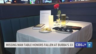 Tyler restaurant remembers fallen soldiers through a dedicated empty table [upl. by Nnalatsyrc371]