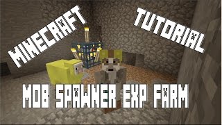 SkeletonZombie Spawner Experience Farm Tutorial Minecraft Console XboxPS3PS4 [upl. by Correna991]