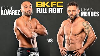 BKFC Debut Eddie Alvarez vs Chad Mendes [upl. by Nesnaj]