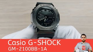 Чёрный воин  Casio GSHOCK GM2100BB1A [upl. by Assej769]