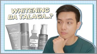 REAL TALK REVIEW Luxe Organix Whitening Repair Line  Jan Angelo [upl. by Aicillyhp]