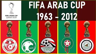 FIFA ARAB CUP • ALL WINNERS  1963  2012 [upl. by Emmi]