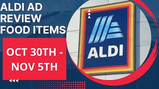 Aldi Ad Review FoodGrocery Items New Arrivals New Deals New Sales From OCT 30THNOV 5TH [upl. by Ellehsat]