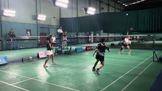 BOS vs Sobat Badminton FN Cia vs Lena Nelly [upl. by Soble163]