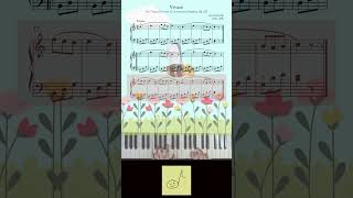 Diabelli Vivace No 7 Op 125 classicalcomposer antondiabelli grade1piano piano shortsvideo [upl. by Oirram]