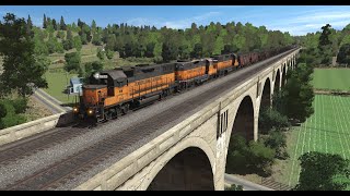 Trainz Runby PampB Coal Drag TRS22 Test [upl. by Afira167]