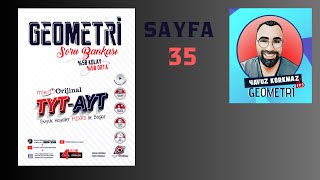 SAYFA35 MİKRO ORİJİNAL GEOMETRİ ÇÖZÜMLERİ [upl. by Enowtna]