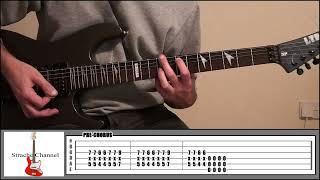 Blink 182  Asthenia Performances amp Jam Track best guitar lessons tabs [upl. by Eshelman]