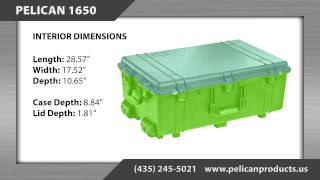 Pelican Case 1650 Information [upl. by Soalokcin]