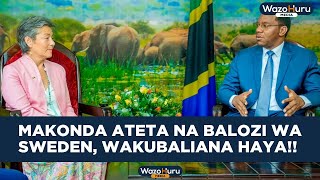 MAKONDA ATETA NA BALOZI WA SWEDEN WAKUBALIANA HAYA [upl. by Ortrude361]