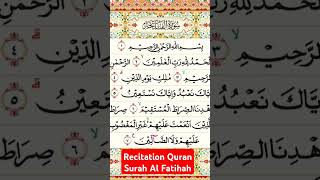 RECITE AL FATIHAH SLOWLY WITH TAJWEED [upl. by Gussie]