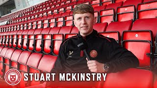 Stuart McKinstry signs for Hamilton Accies  First Interview [upl. by Strohben848]