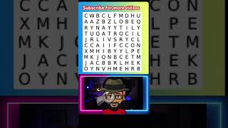 🧩🕵️Unleash Your Inner Genius  Word Search Puzzle Challenge [upl. by Dianuj]