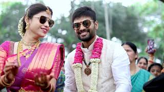 Anitha and Sumanth Shailendra Wedding Teaser [upl. by Nnave]