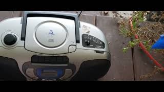 Post Office abandons mailtruck in my driveway over the weekend RCA cassette cd player from thrift [upl. by Profant]