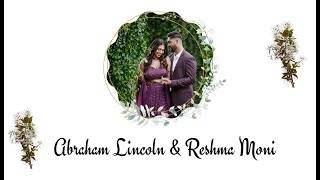 💕Abraham Lincoln amp Reshma Moni💕 Wedding Live Streaming [upl. by Ecnarolf473]