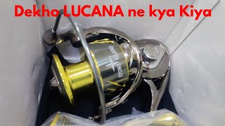 Lucana stone Island reel DJEREMYWADEFISHING [upl. by Brigham]