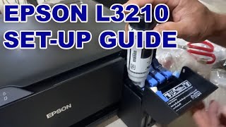 EPSON L3210 FULL SETUP [upl. by Yanej144]