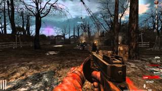 CoD WaW Custom Zombies10min Map Preview Challenge Gameplay [upl. by Laira645]