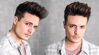 Super Easy Texture Quiff Hairstyle Tutorial 2018  Mens New Year New Hair  BluMaan 2018 [upl. by Bryon531]