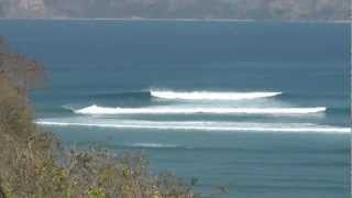 Surfing Lombok  Big Fun Day View from Heaven On the Planet Ekas Lombok Indonesia [upl. by Nare]