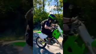 98 Kx125 top speed [upl. by Hachmann]