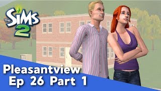 The Sims 2 Lets Play Pleasantview  Ep261  Dustin amp Angela Round 2 [upl. by Other]