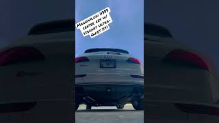 SQ5 Factory Res and Muffler delete Magnaflow 11385 amp Vibrant 1141 [upl. by Ecarret217]