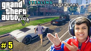 STEALING SUPERCARS IN GTA 5 😲 5 [upl. by Audley]