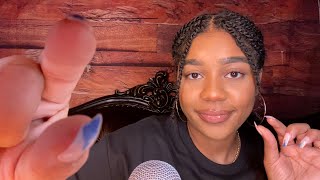 ASMR Plucking Your Negative Energy  Camera Tapping 💓 INAUDIBLE WHISPERING  MOUTH SOUNDS 🤗✨ [upl. by Malim442]