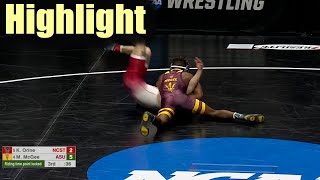 Michael McGee in Action  2023 NCAAs Highlight [upl. by Qulllon266]