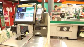 CASSE SELF CHECKOUT SUPERMERCATO LODOLA  GAMBA BRUNO SPA [upl. by Jacoby]