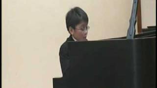 Weber Rondo Brillante in E flat major by George Li 10 yr [upl. by Sedda]