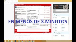 Como Chatear y Registrarse en Chatango Guía fácil [upl. by Luhem]