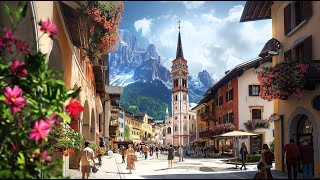 ❤️ Cortina dAmpezzo Italy 🇮🇹 4K UHD Walking Tour [upl. by Ytirehc357]