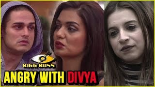 Benafsha ANGRY With Divya For BREAKING Up With Priyank  Bigg Boss 11 [upl. by Ingmar]