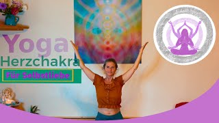 Herzchakra Yoga für Selbstliebe und Annahme  60 Minuten liebevoller Yoga  Yoga für den Herzraum [upl. by Lam]