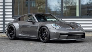 2023 Porsche 911 992 GT3 Touring  Agate Grey  Walkaround 4K [upl. by Mairim]