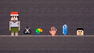 The Blockheads Secret Glitched Items [upl. by Naeroled]