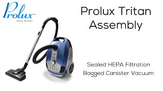 Unboxing and Assembling a Prolux Tritan Canister Vacuum [upl. by Ahsitram]