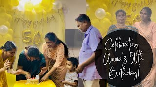 First ever birthdays celebration for My mom  Mom’s birthday vlog  travelling to tirunelveli [upl. by Angie]