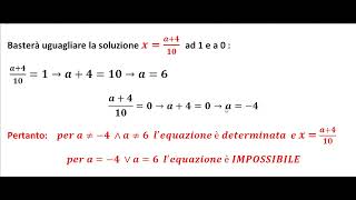 equazioni letterali fratte parte 1 [upl. by Aikin]