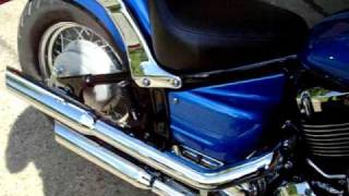 Yamaha VStar 650 Vance and Hines Cruiser Exhaust [upl. by Northway769]