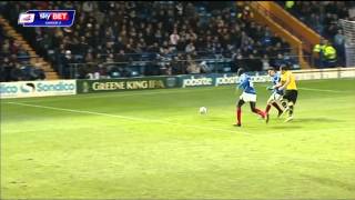 Portsmouth vs Burton Albion  League Two 201314 [upl. by Tallou]