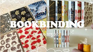 AIWO Bookbinding Studio Vlog 8 🌟Make Square Sketchbooks [upl. by Jacoba833]