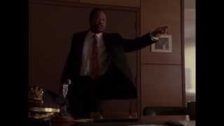 The Wire  Clay Davis Crying to Burrell Season 5 [upl. by Demott]