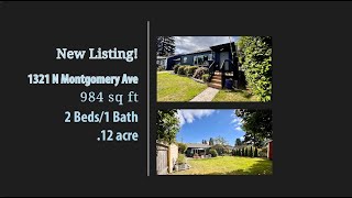 Listing tour video for 1321 N Montgomery Ave in Bremerton [upl. by Atiuqa239]