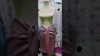 Drape skirt Sewing sewing [upl. by Odlanor]