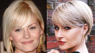 Short Hair Hairstyles For Round Face 2024  Pixie Cuts For Fine Hair 2024  Hair Trends For Women [upl. by Nosreffej]